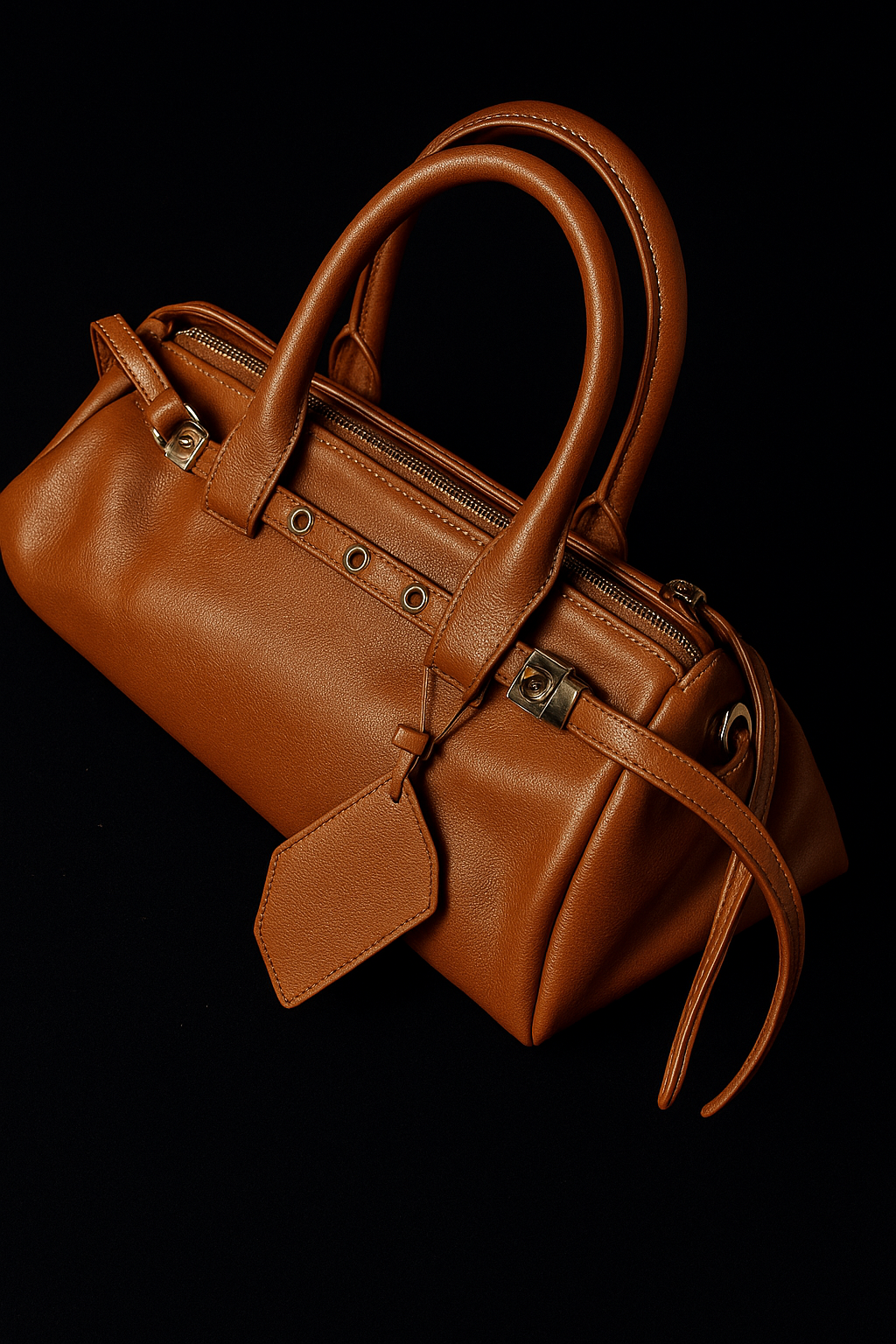 Amber Classic Structured Handbag
