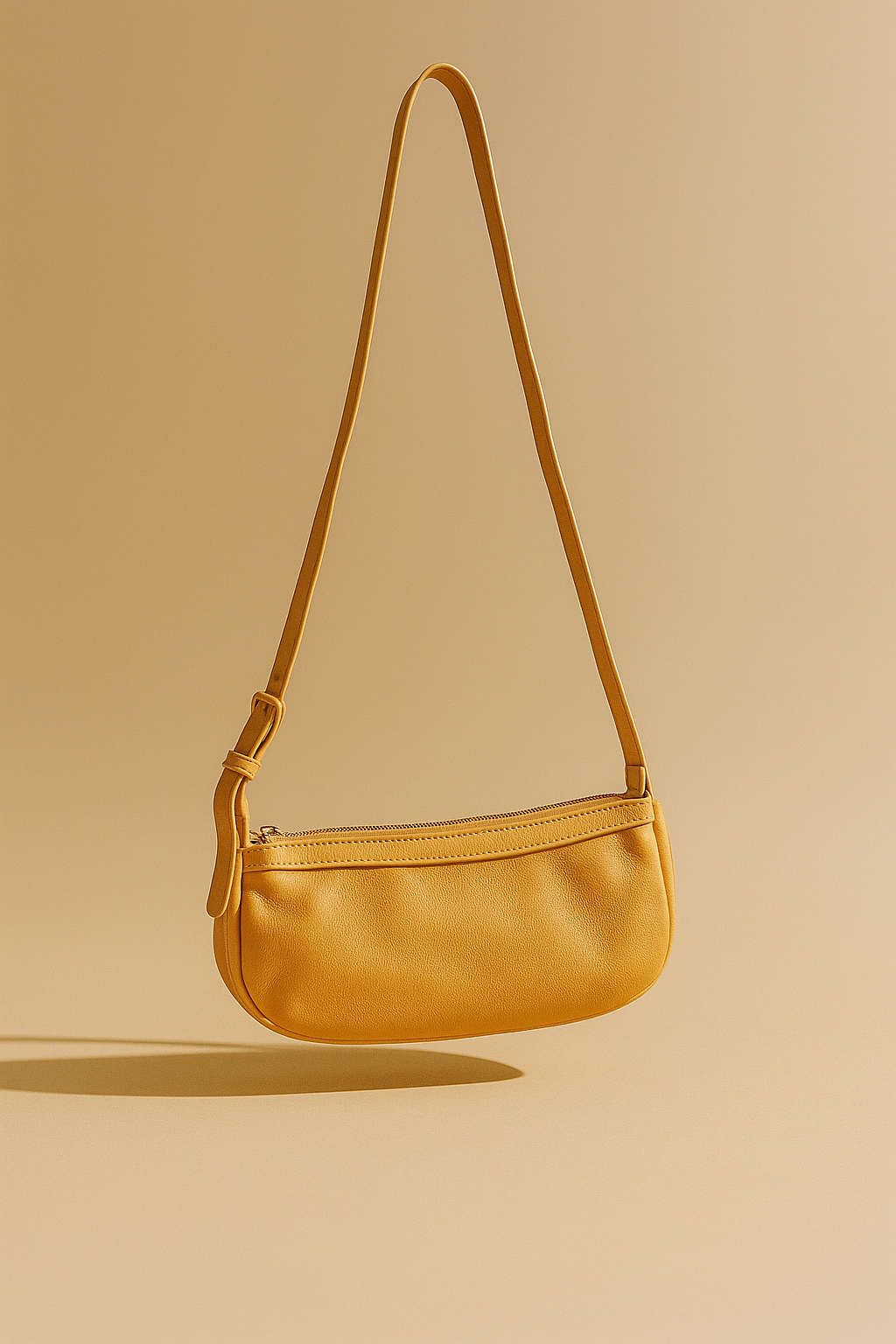 Mustard Sleek Shoulder Bag
