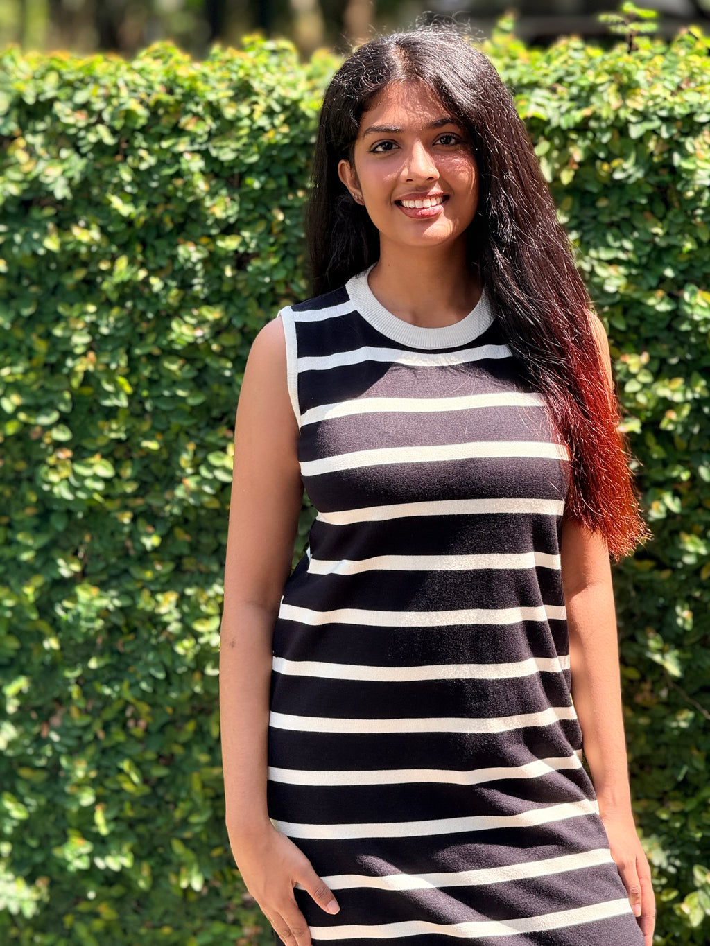 Boardwalk Stripe Sleeveless Maxi