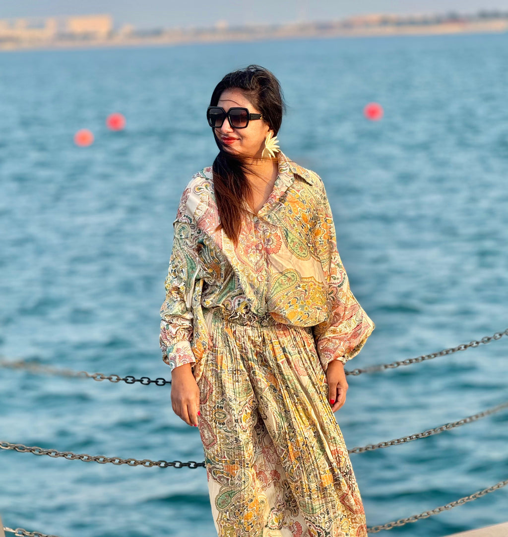 The Golden Sands Paisley Co-ord