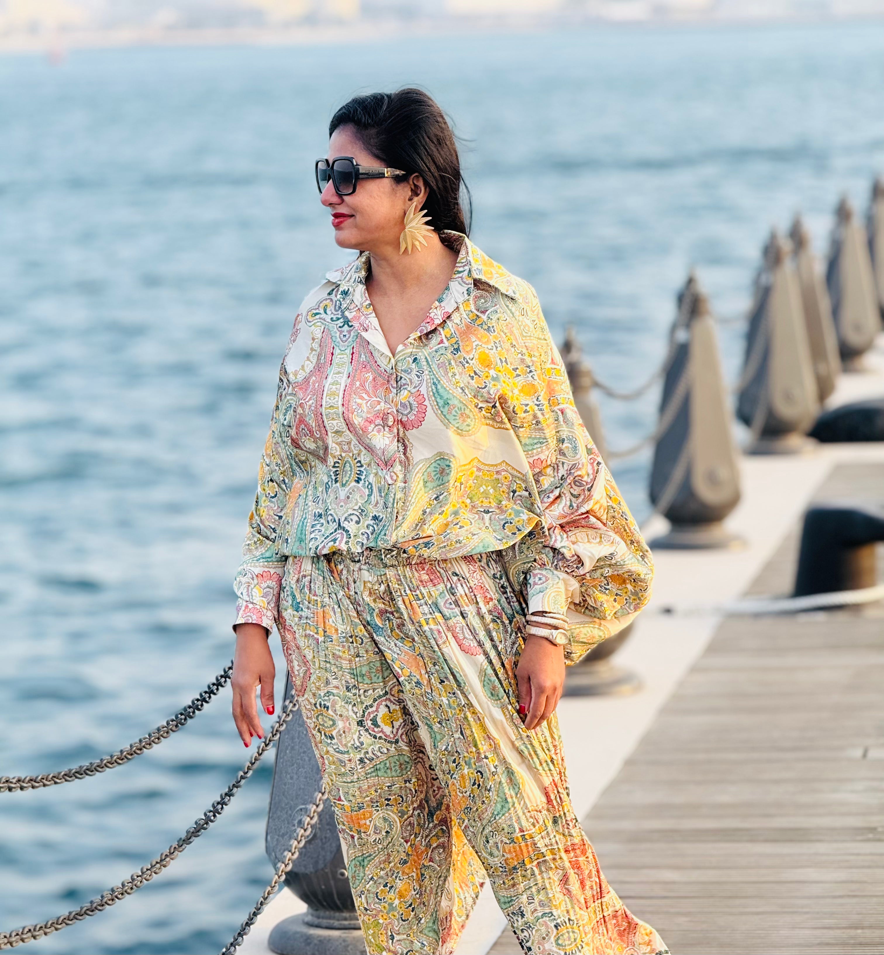 The Golden Sands Paisley Co-ord