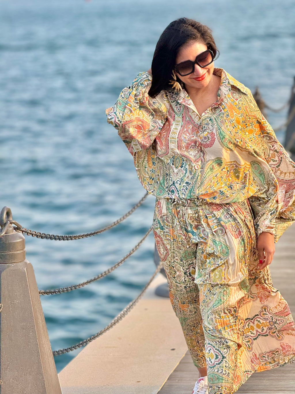 The Golden Sands Paisley Co-ord