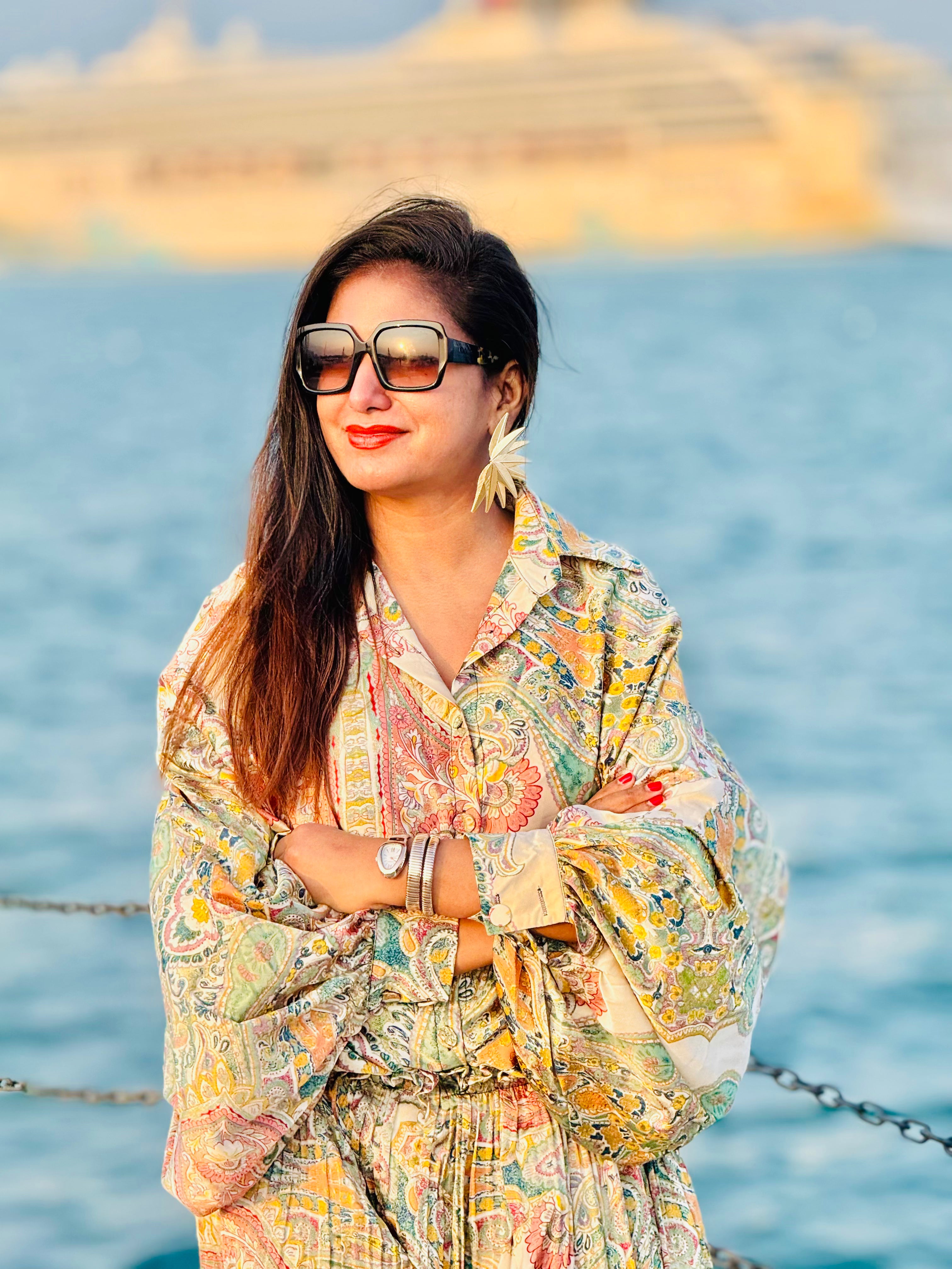 The Golden Sands Paisley Co-ord