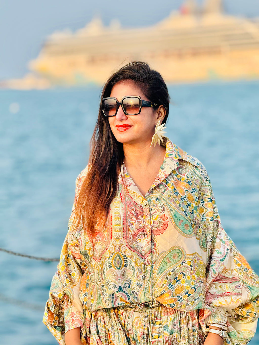 The Golden Sands Paisley Co-ord