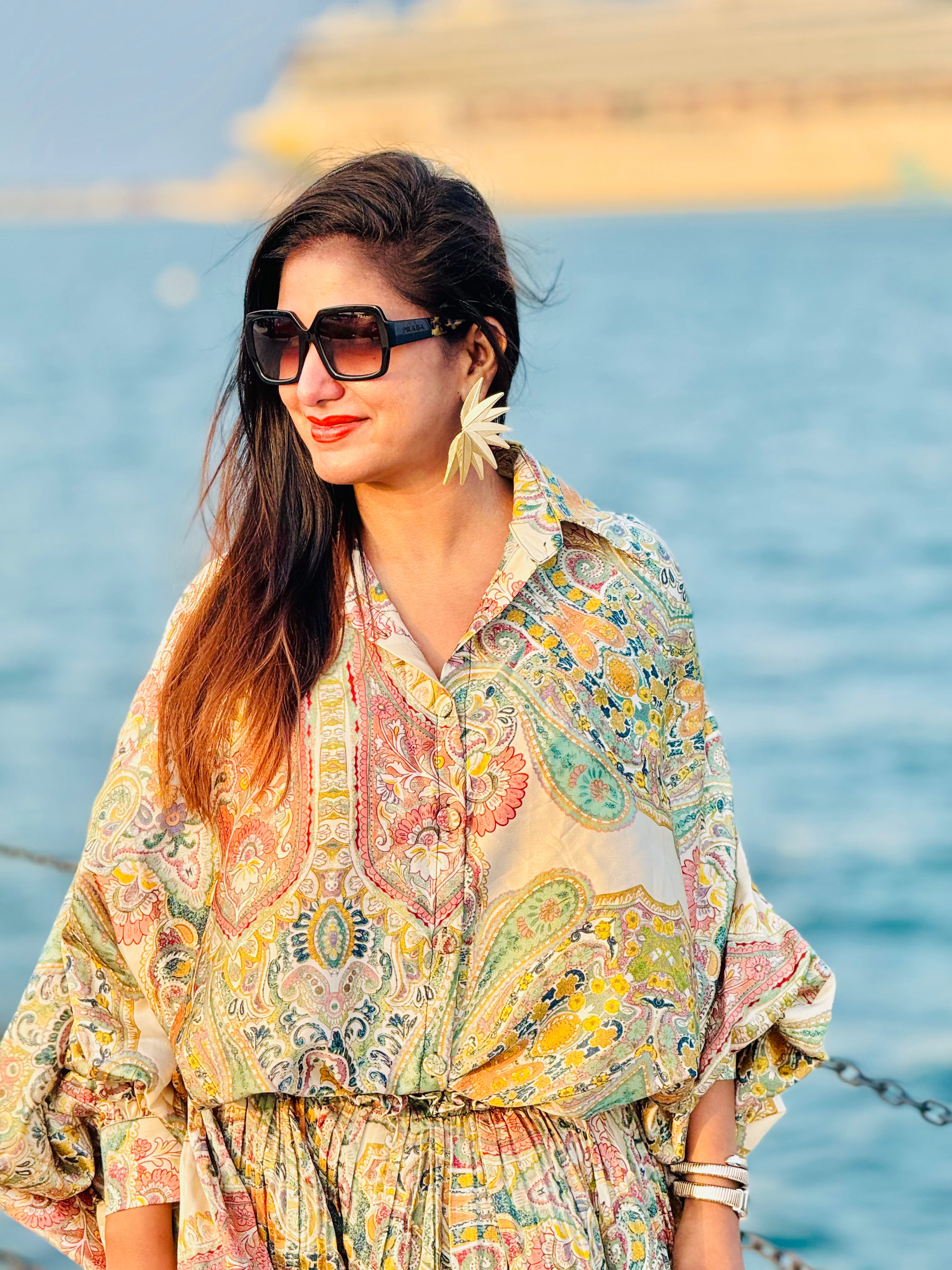 The Golden Sands Paisley Co-ord