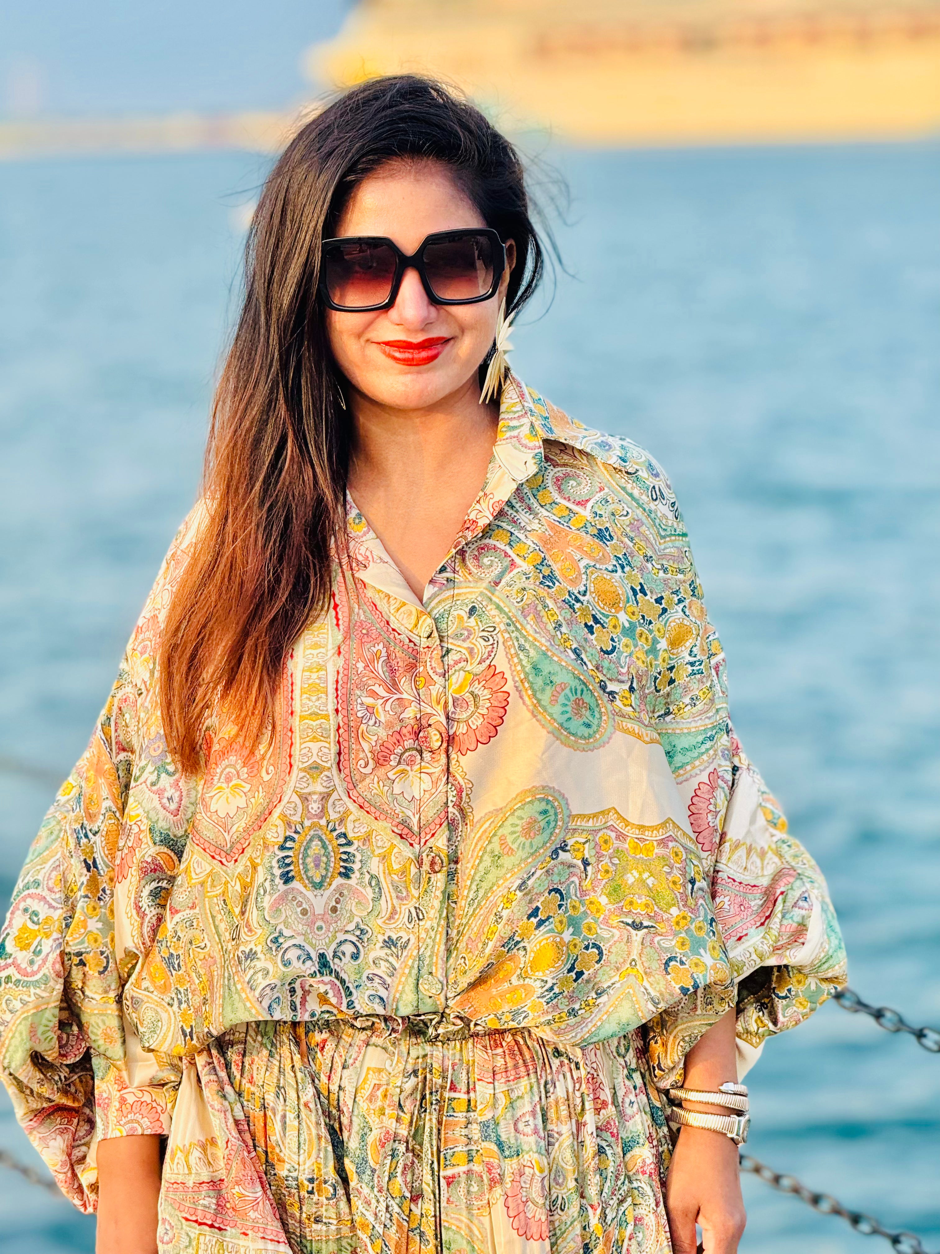 The Golden Sands Paisley Co-ord