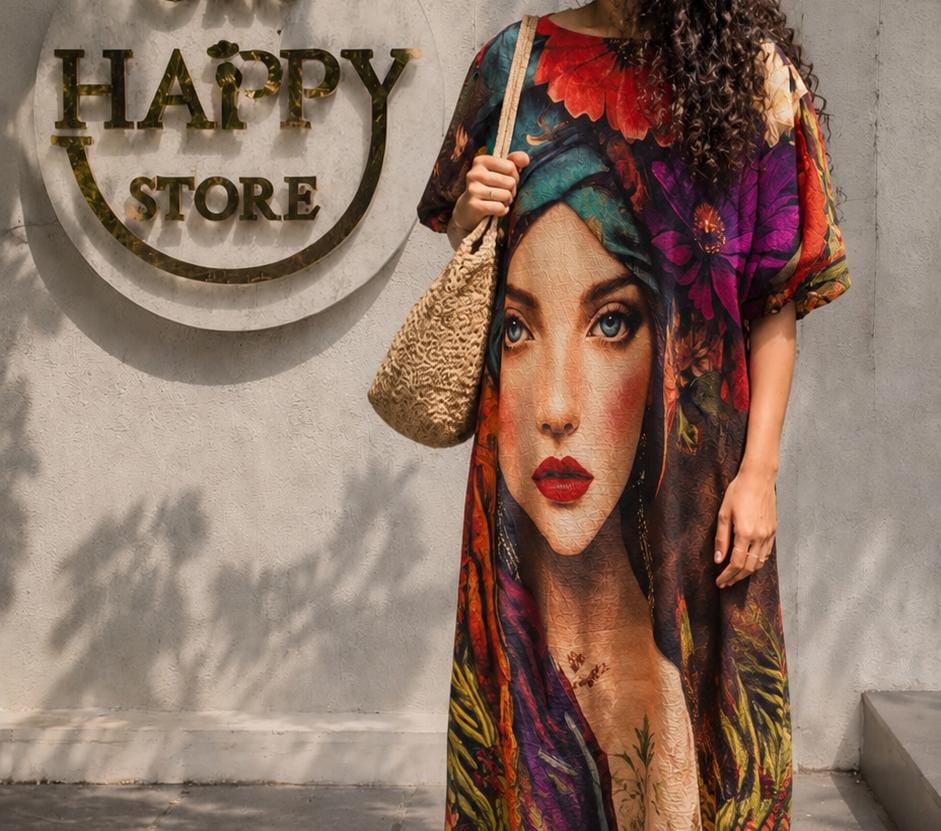 Vibrant Printed Dresses & Fashion
